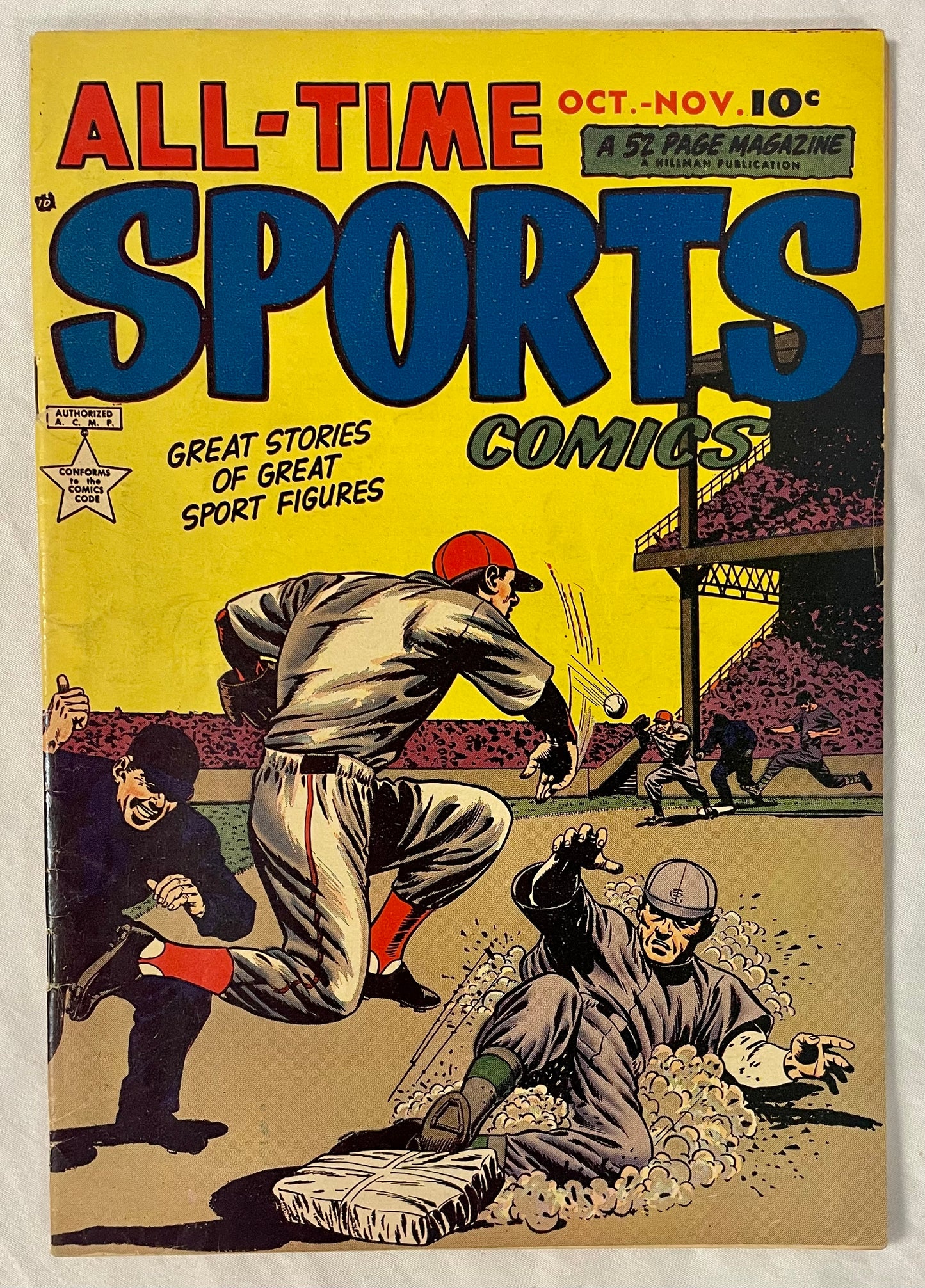 Hillman Production All-Time Sports Comics Oct.-Nov.