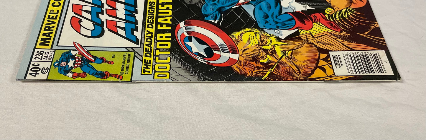 Marvel Comics Captain America #236