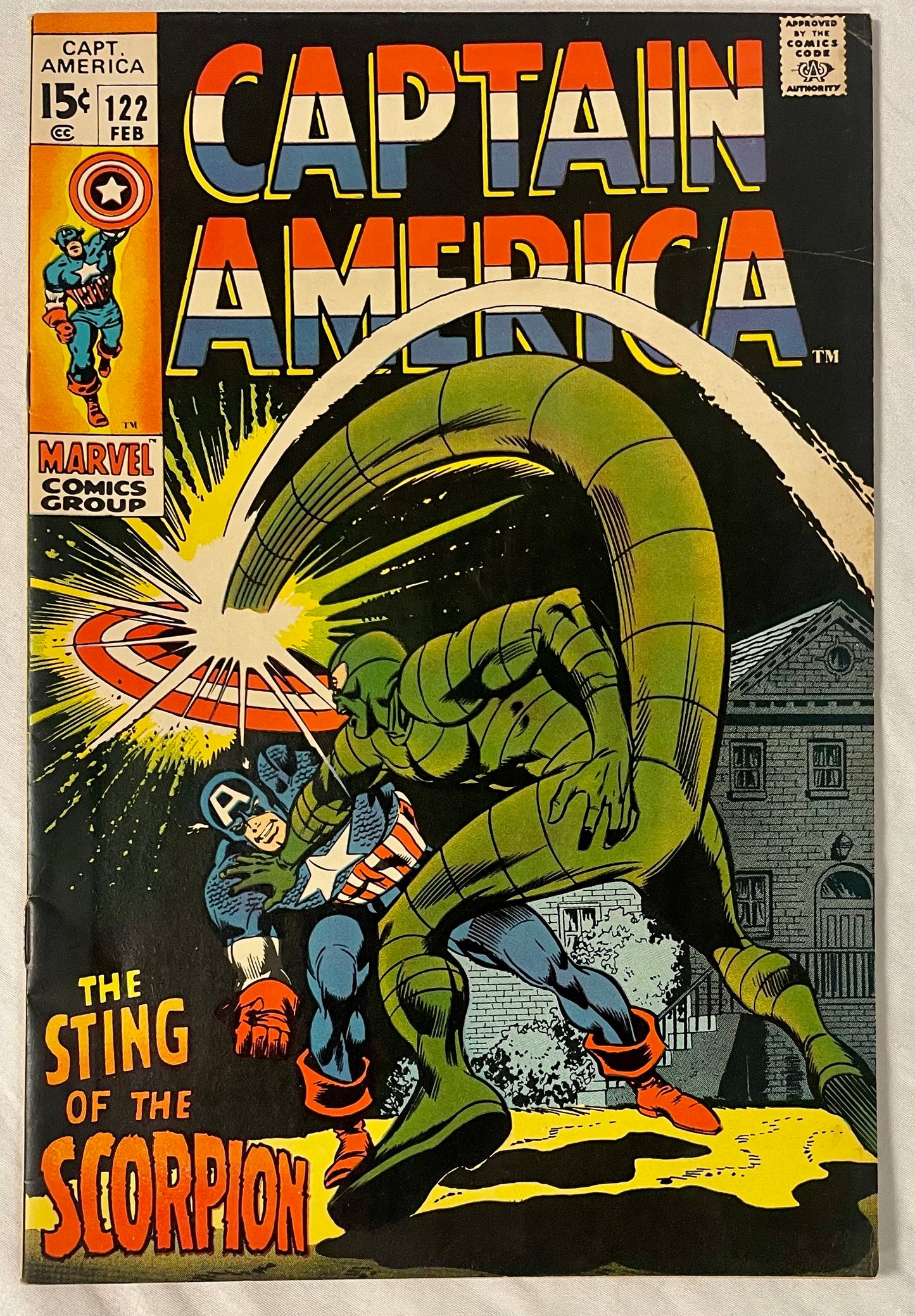 Marvel Comics Captain America #122