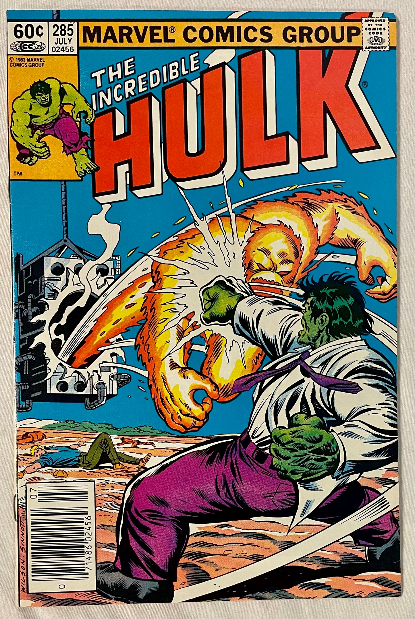 Marvel Comics The Incredible Hulk #285