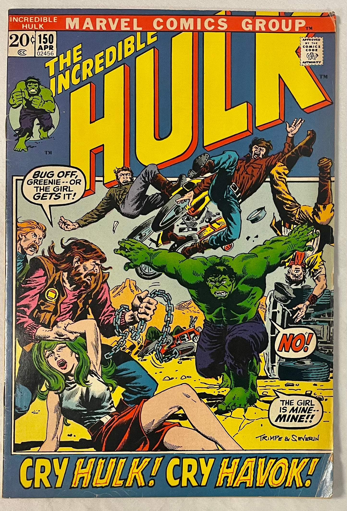 Marvel Comics The Incredible Hulk #150
