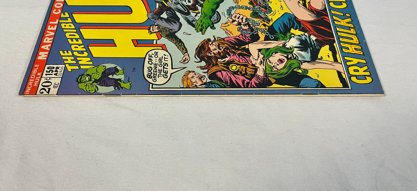 Marvel Comics The Incredible Hulk #150