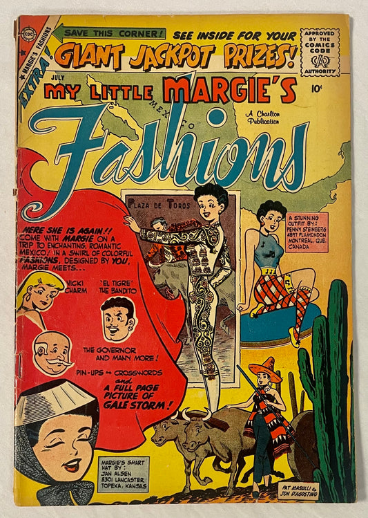Charlton Comics My Little Margie's Fashions #3