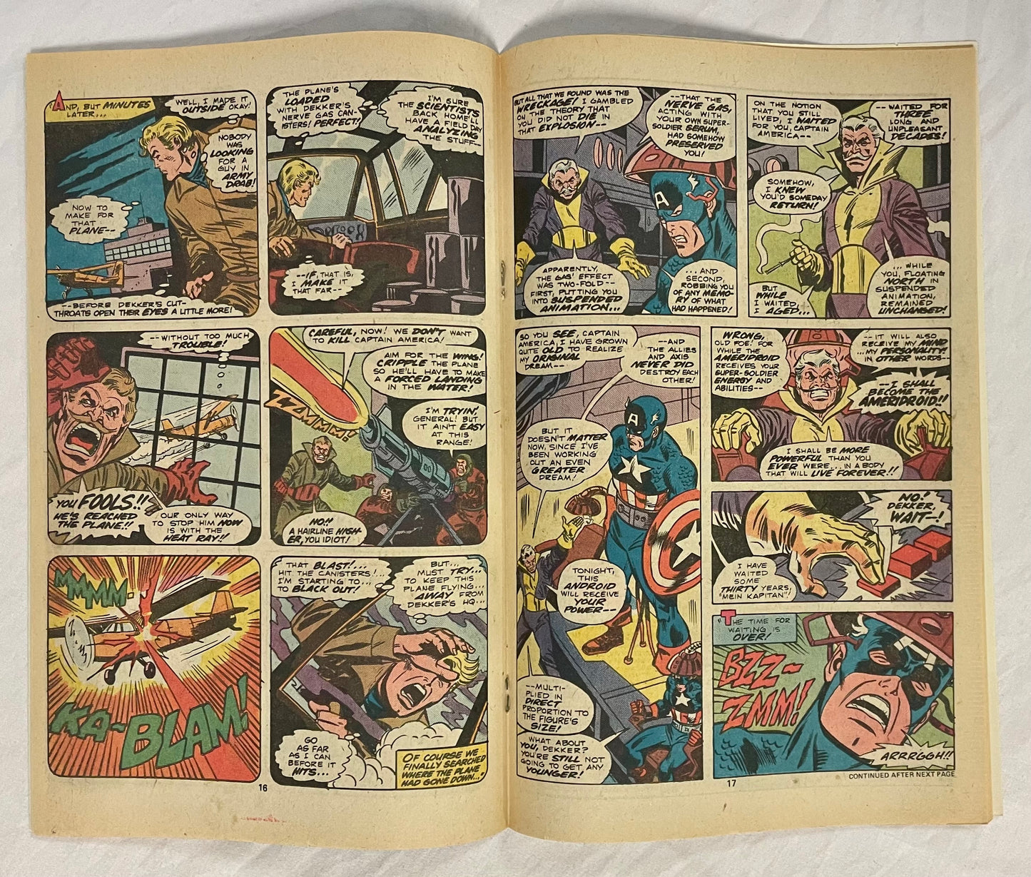 Marvel Comics Captain America #220
