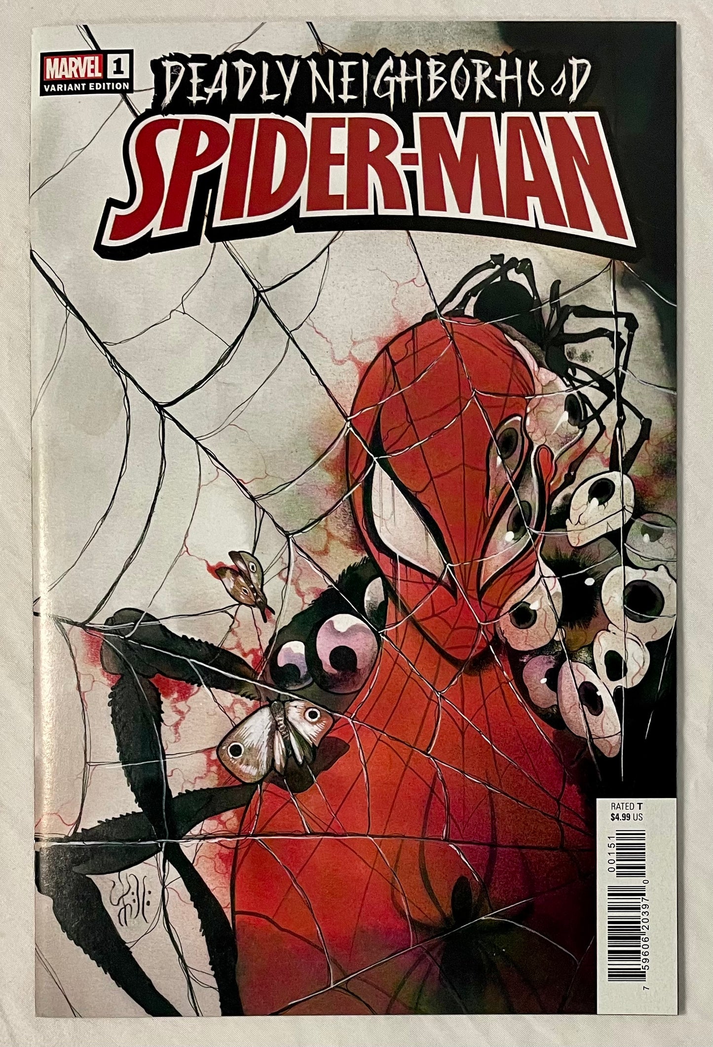 Marvel Comics Deadly Neighborhood Spider-Man #1 CVR E