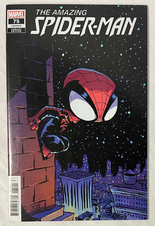 Marvel Comics The Amazing Spider-Man #75 LGY 876 Skottie Young Variant