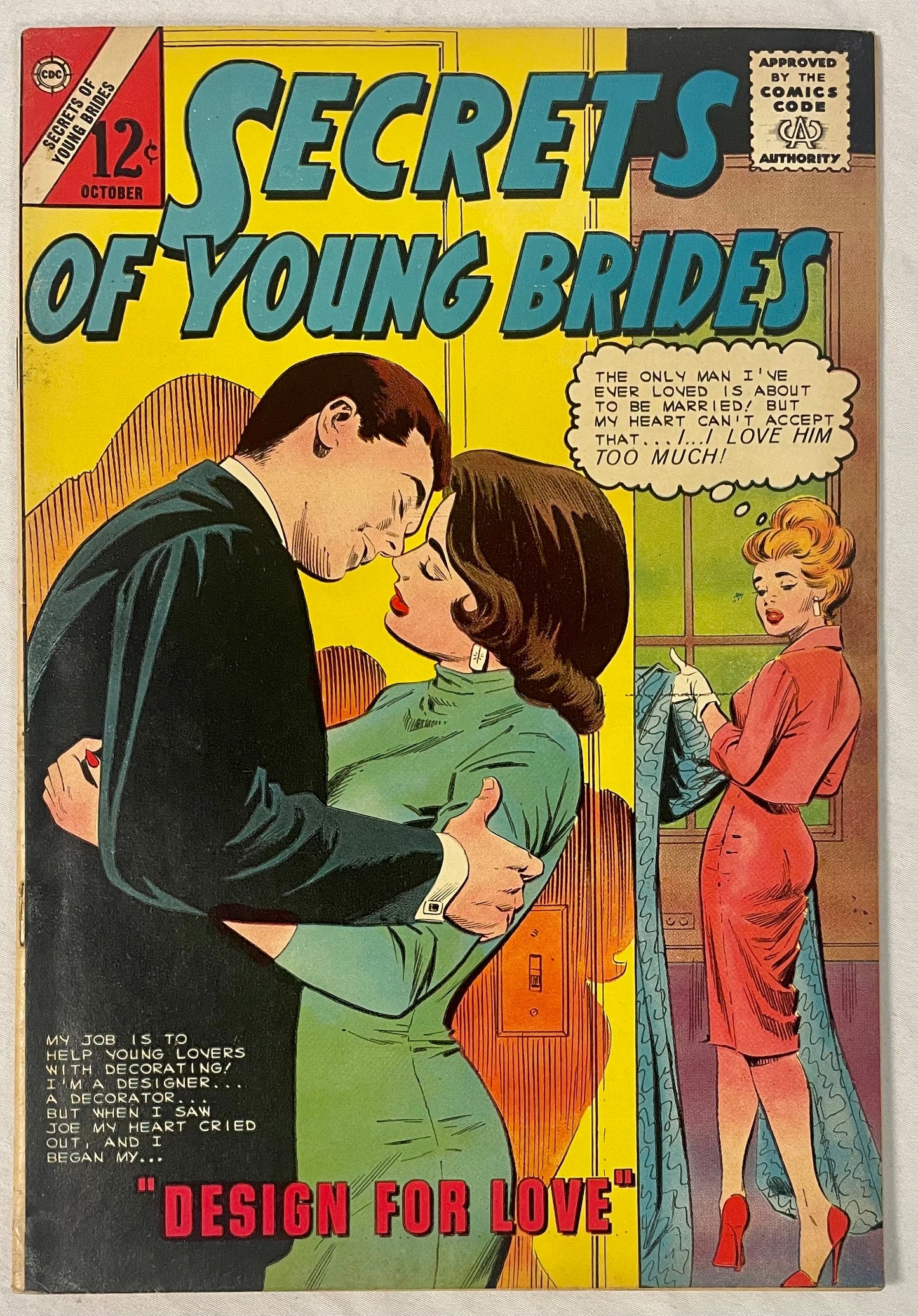 Charlton Comics Secrets of Young Brides #44