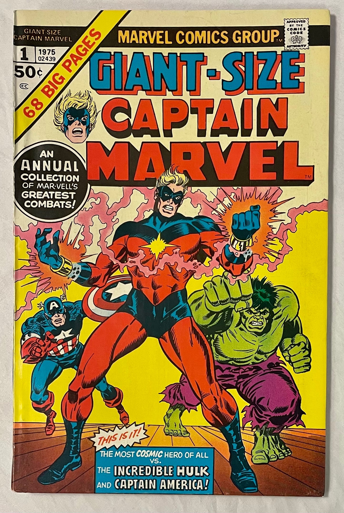 Marvel Comics Captain Marvel Giant-Size #1