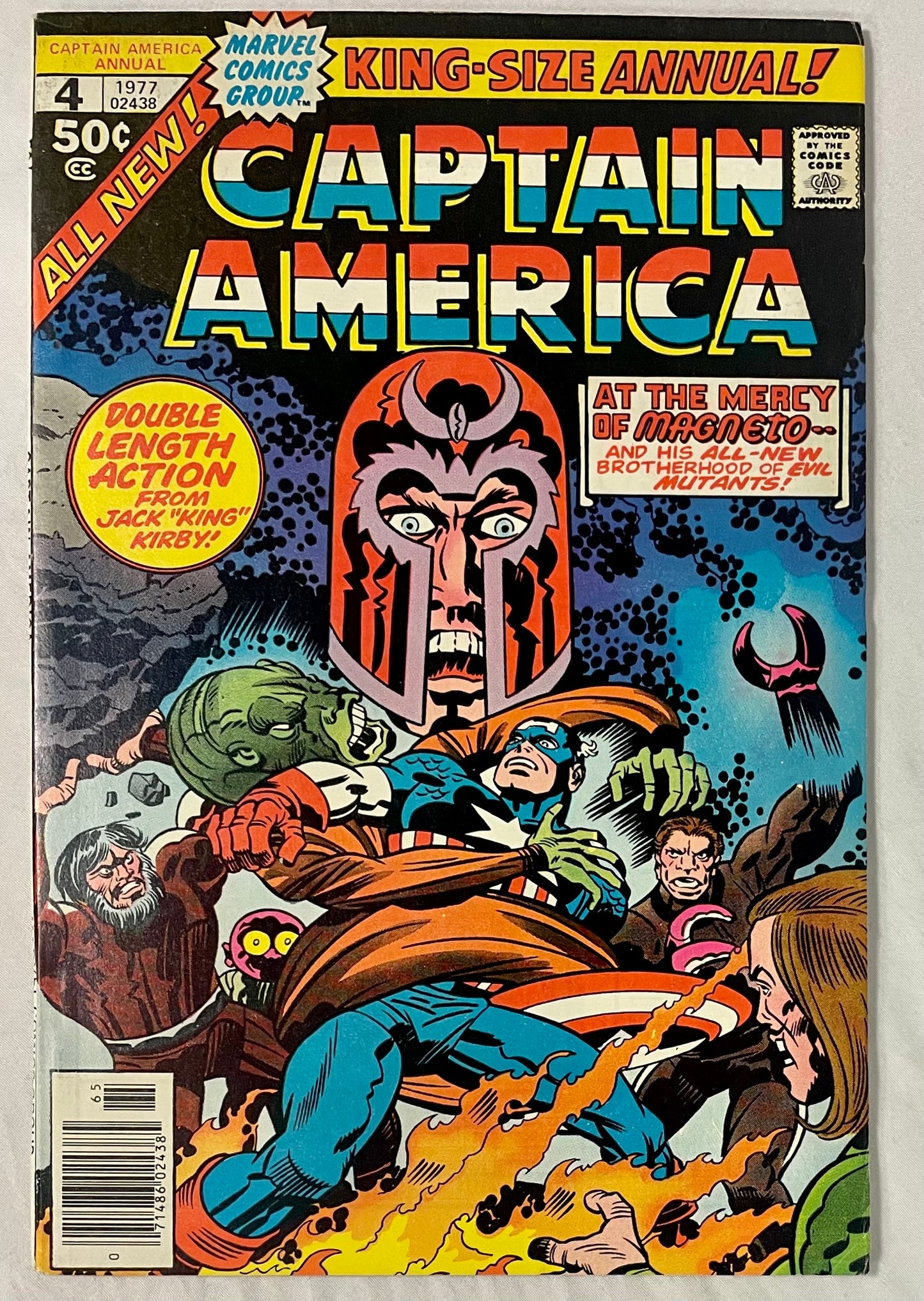 Marvel Comics Captain America King-Size Annual #4