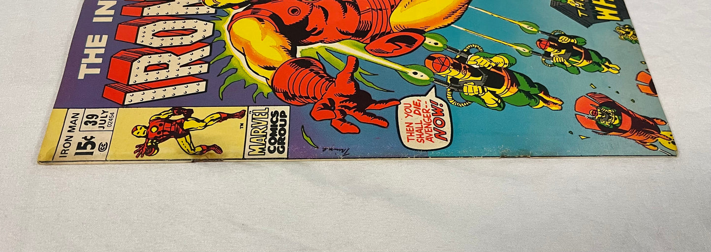 Marvel Comics The Invincible Iron Man #39
