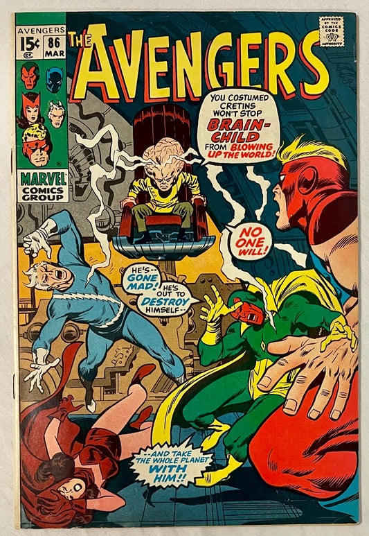 Marvel Comics The Avengers #86