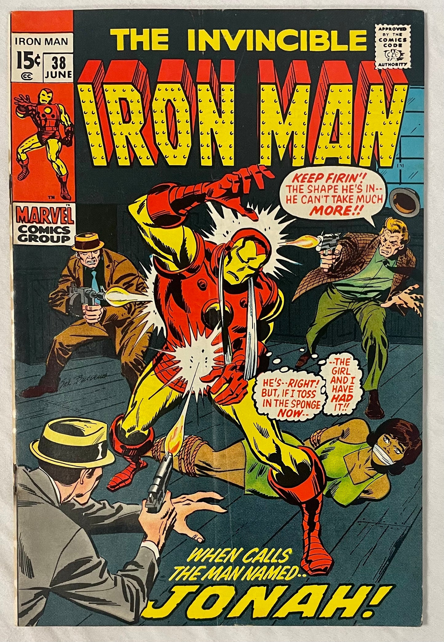 Marvel Comics The Invincible Iron Man #38