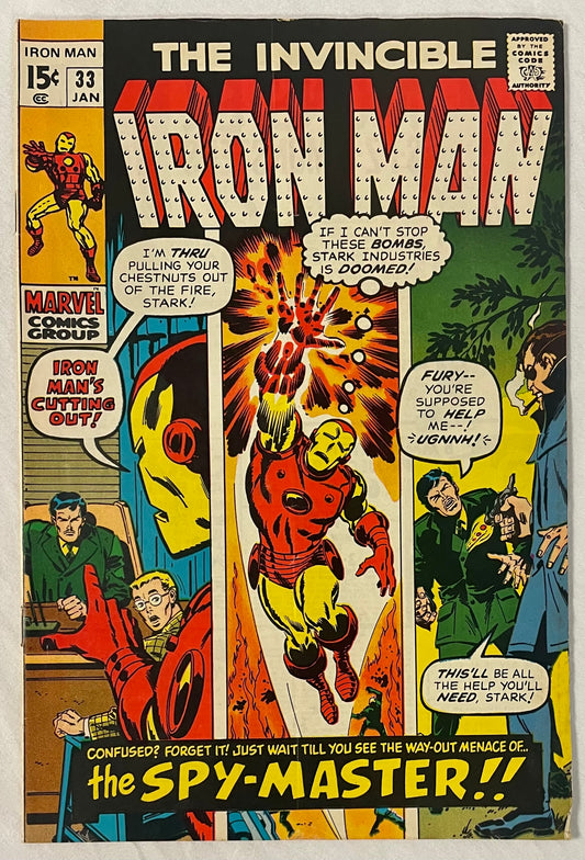 Marvel Comics The Invincible Iron Man #33