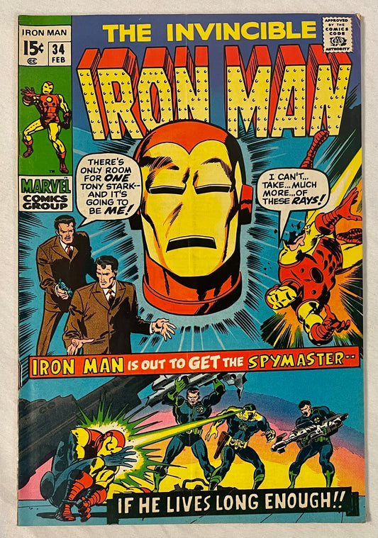 Marvel Comics The Invincible Iron Man #34