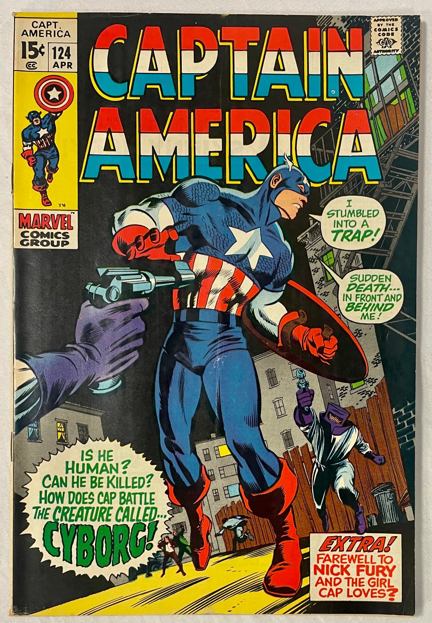 Marvel Comics Captain America #124 (A1)