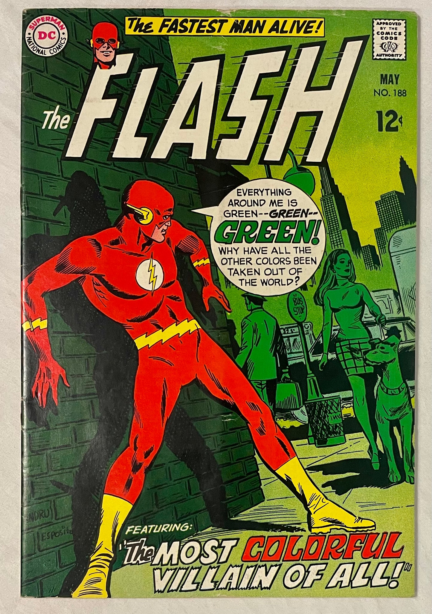 DC Comics The Flash No.188