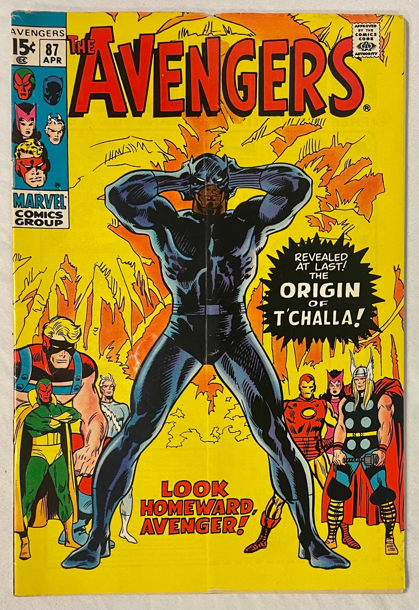 Marvel Comics The Avengers #87