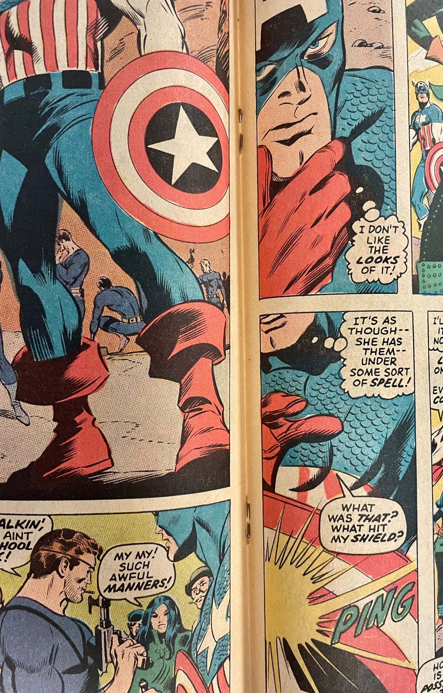 Marvel Comics Captain America #123
