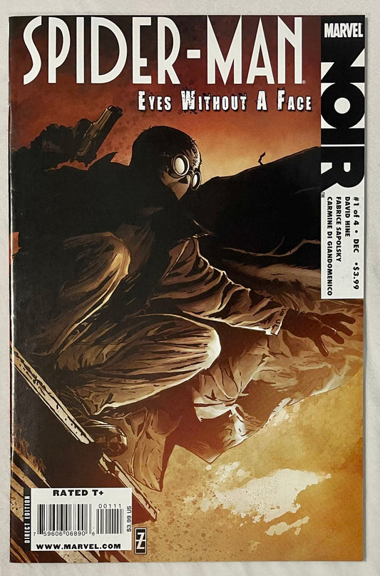 Marvel Comics Spider-Man Noir Eyes Without A Face #1