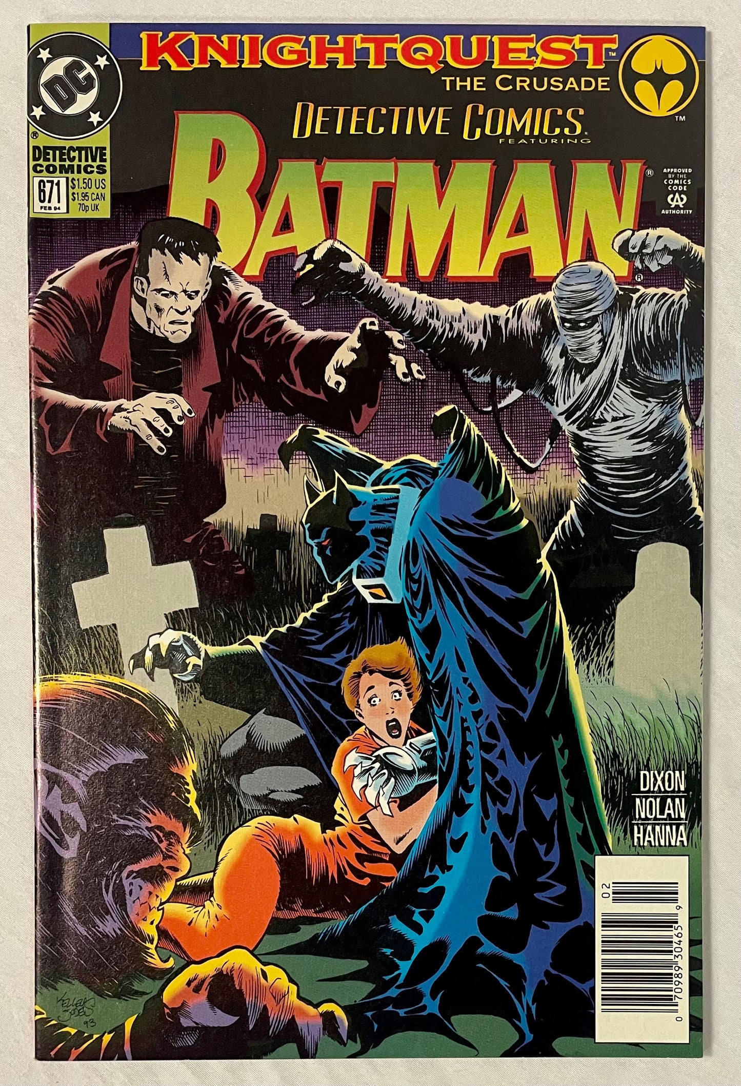 DC Comics Detective Comics Batman Knightquest #671