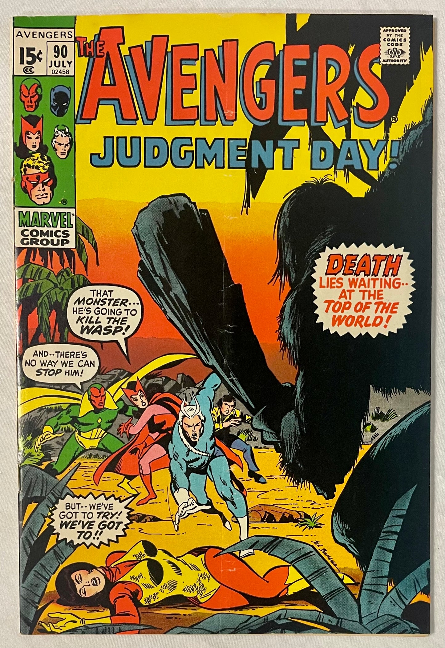 Marvel Comics The Avengers #90