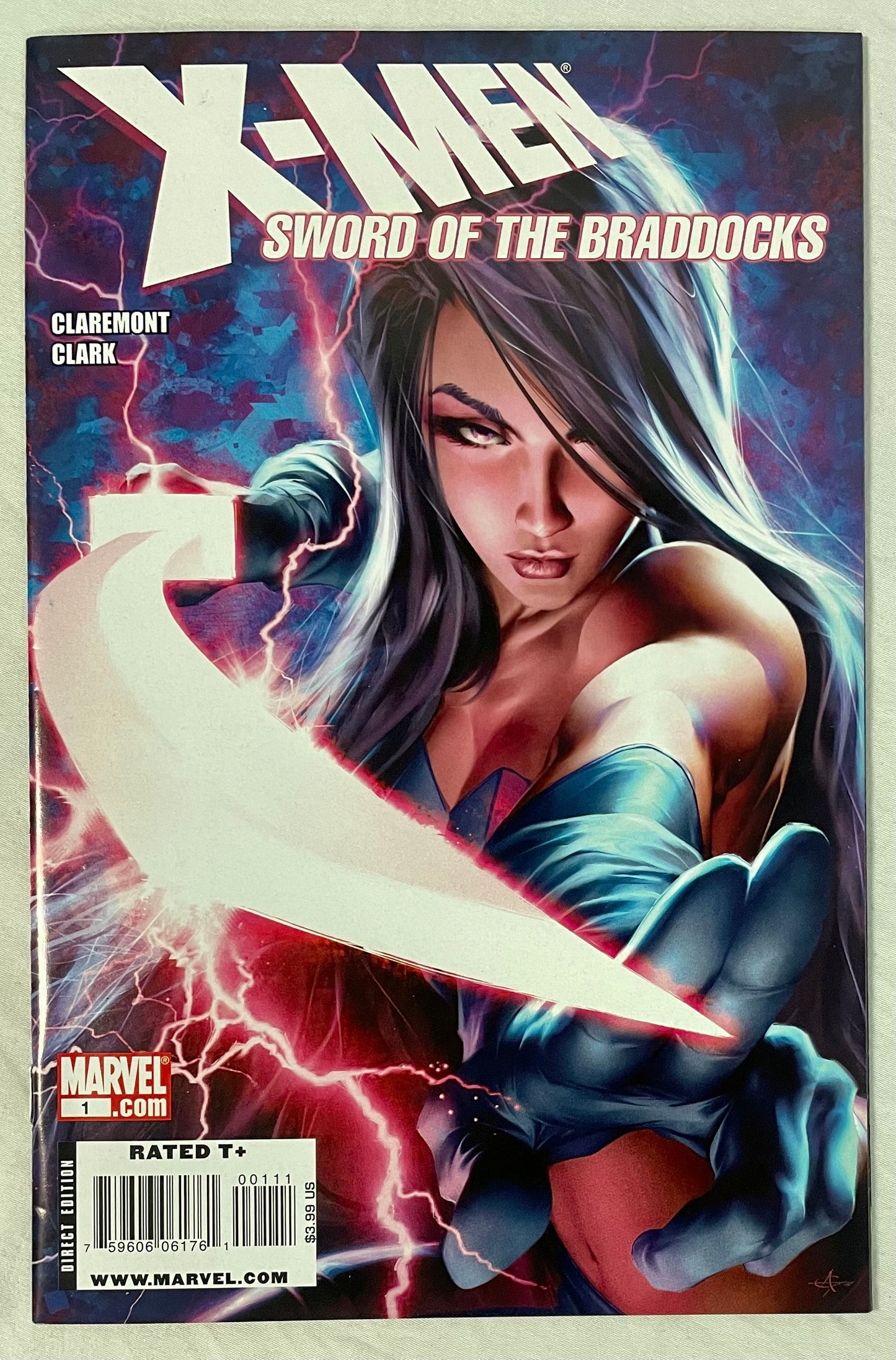 Marvel Comics X-Men Sword of the Braddocks #1