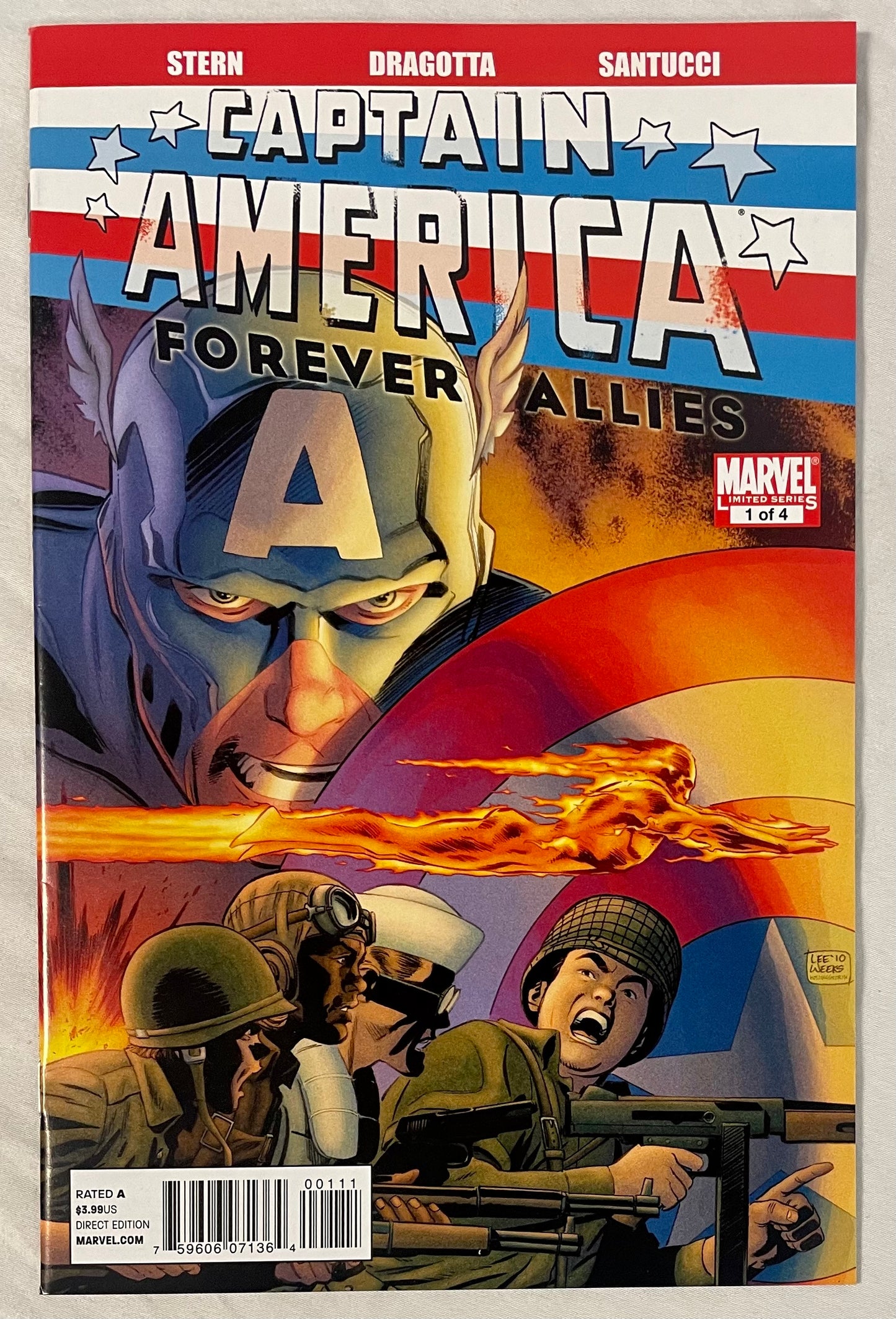 Marvel Comics Captain America Forever Allies #1