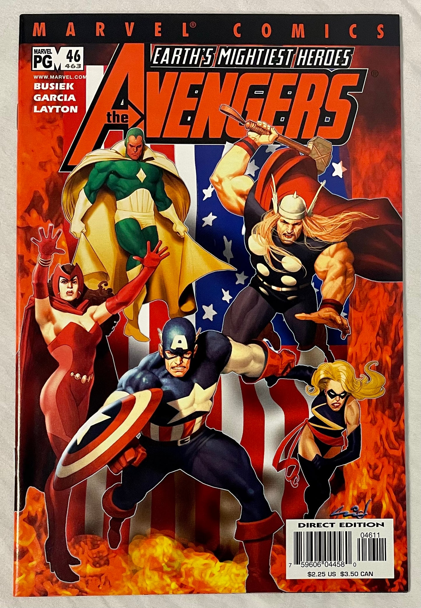 Marvel Comics The Avengers: Earth's Mightiest Heroes #46