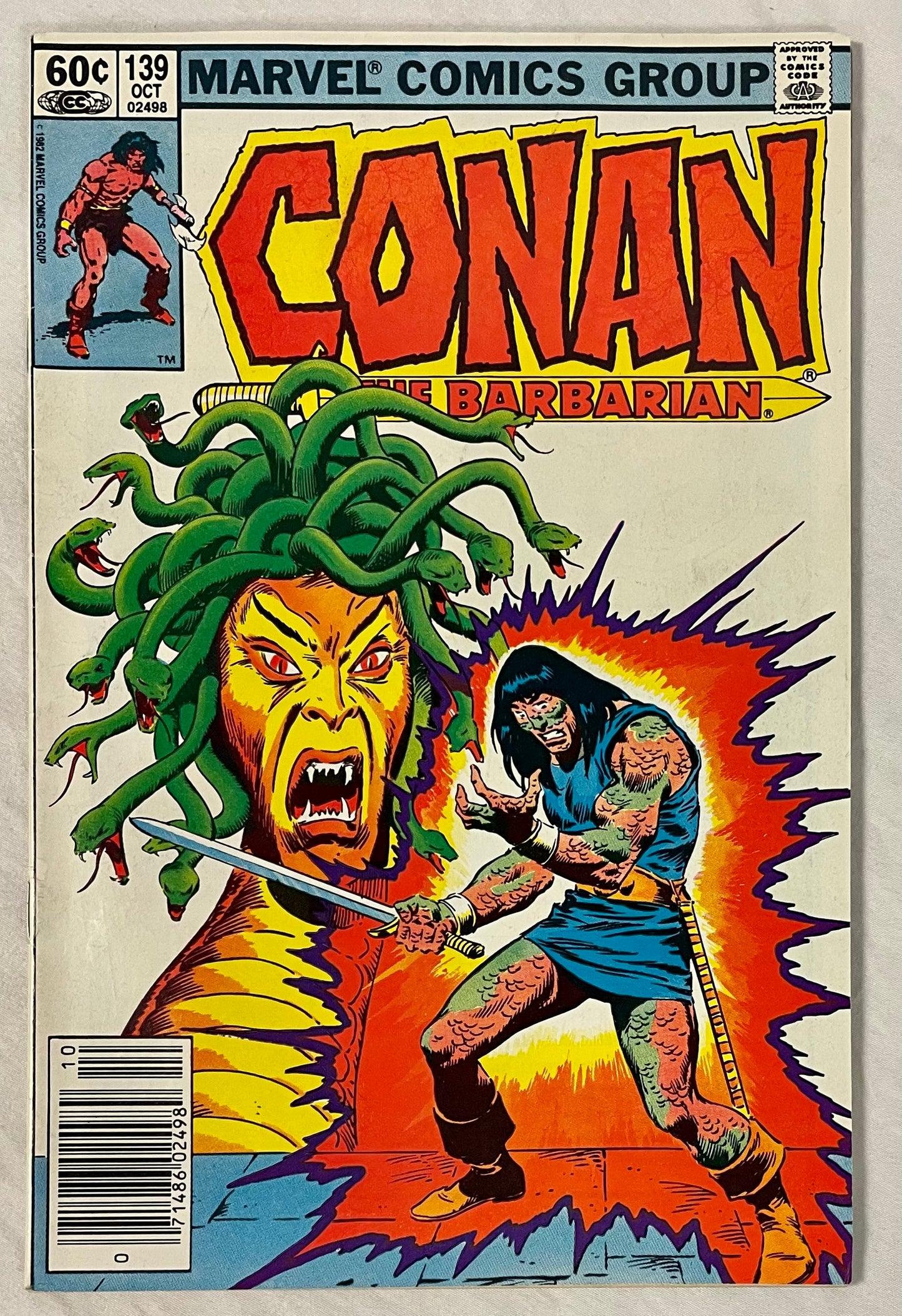 Marvel Comics Conan The Barbarian #139