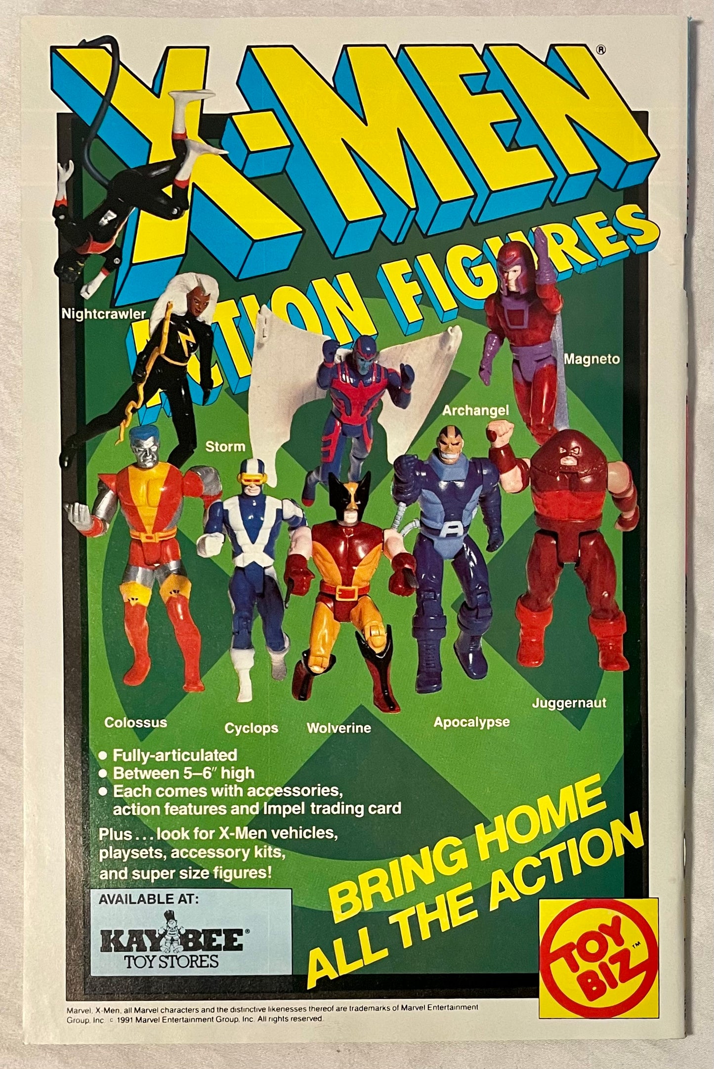 Marvel Comics X-MEN #1 CVR A (1991)
