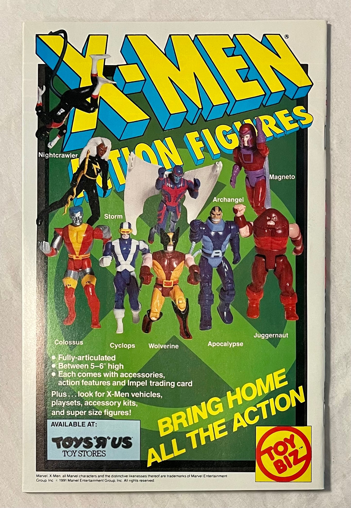 Marvel Comics X-MEN #1 CVR D (1991)