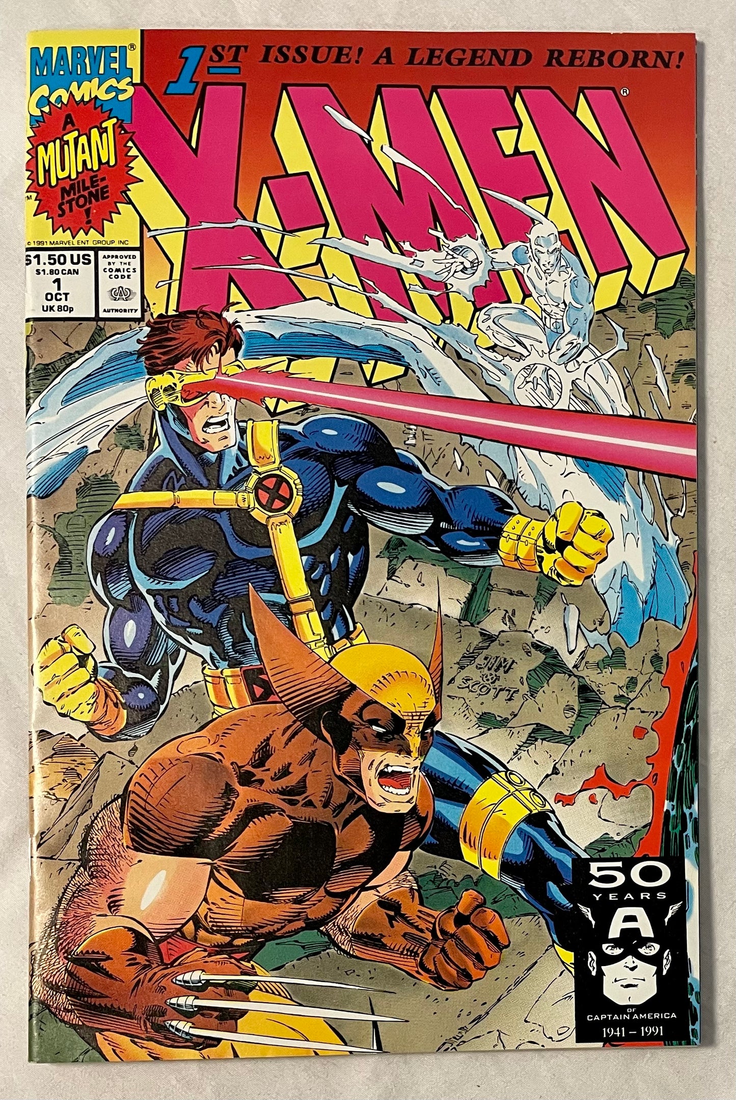 Marvel Comics X-MEN #1 CVR C (1991)