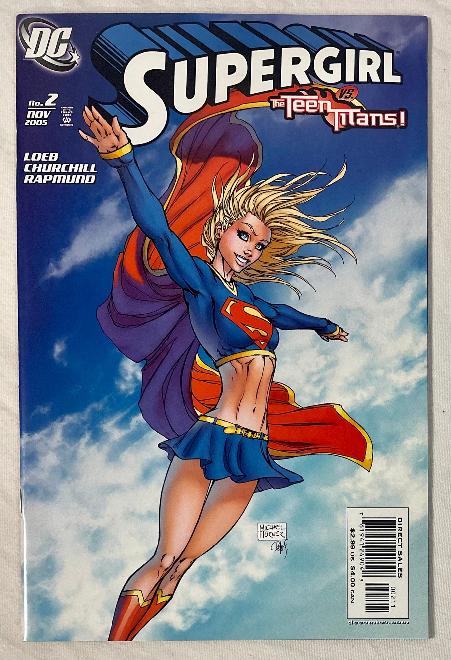 DC Comics Supergirl vs. The Teen Titans No.2