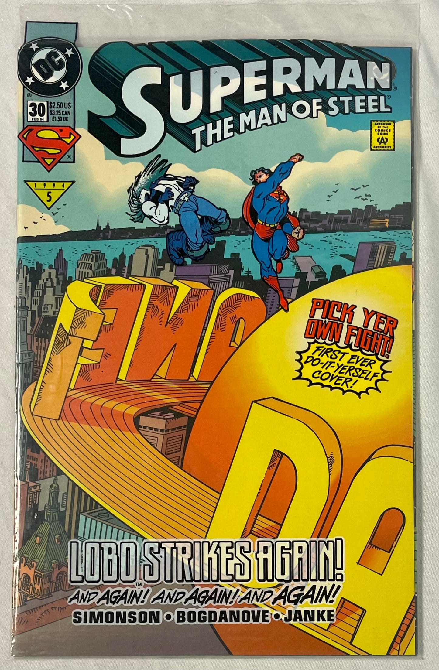 DC Comics Superman The Man Of Steel #30