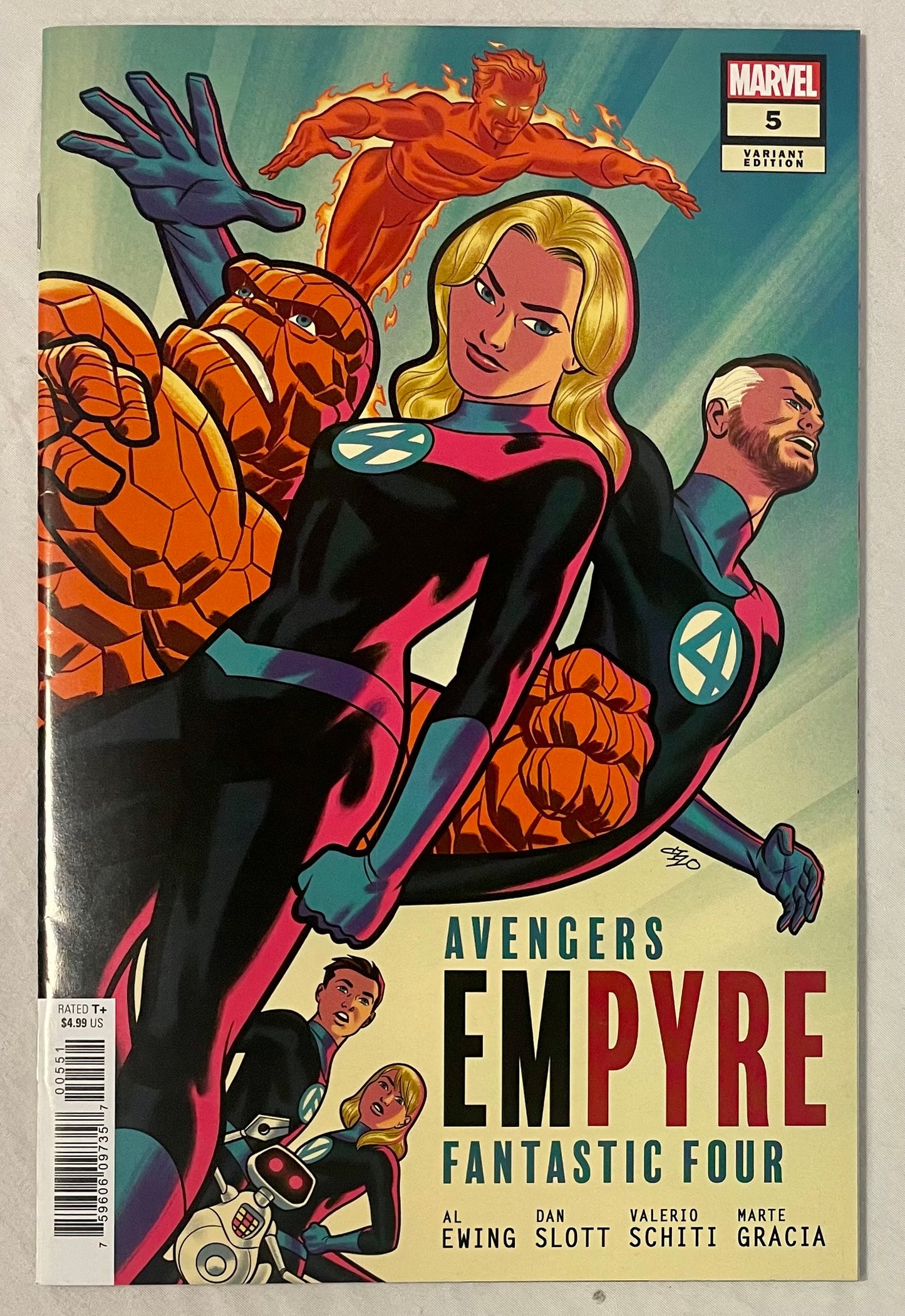 Marvel Comics Avengers Empyre Fantastic Four #5