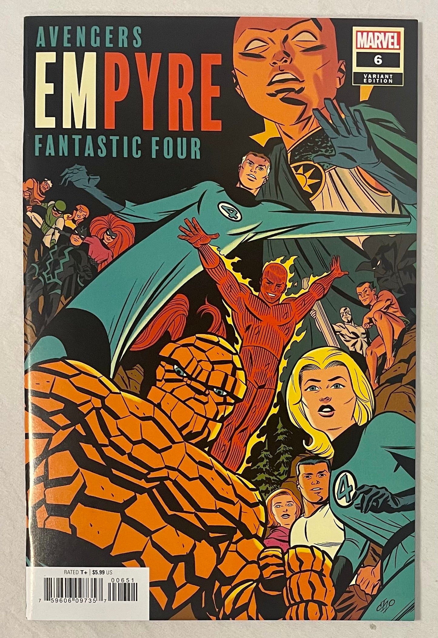 Marvel Comics Avengers Empyre Fantastic Four #6