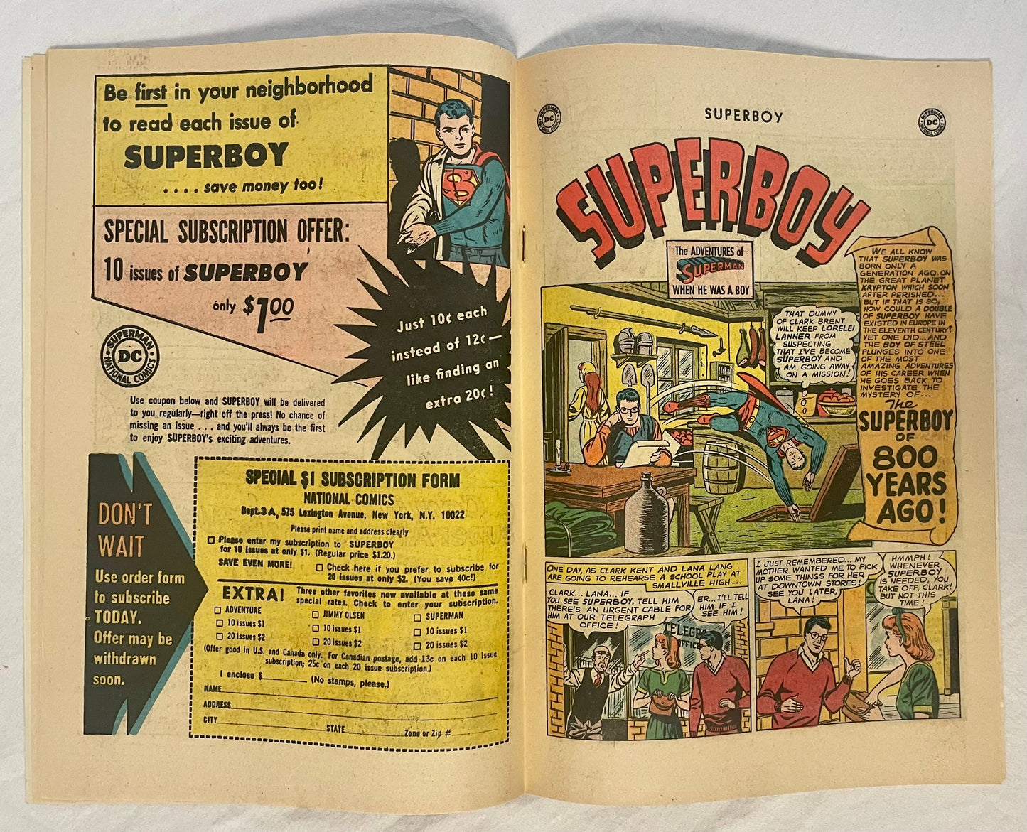 DC Comics Superboy No. 113