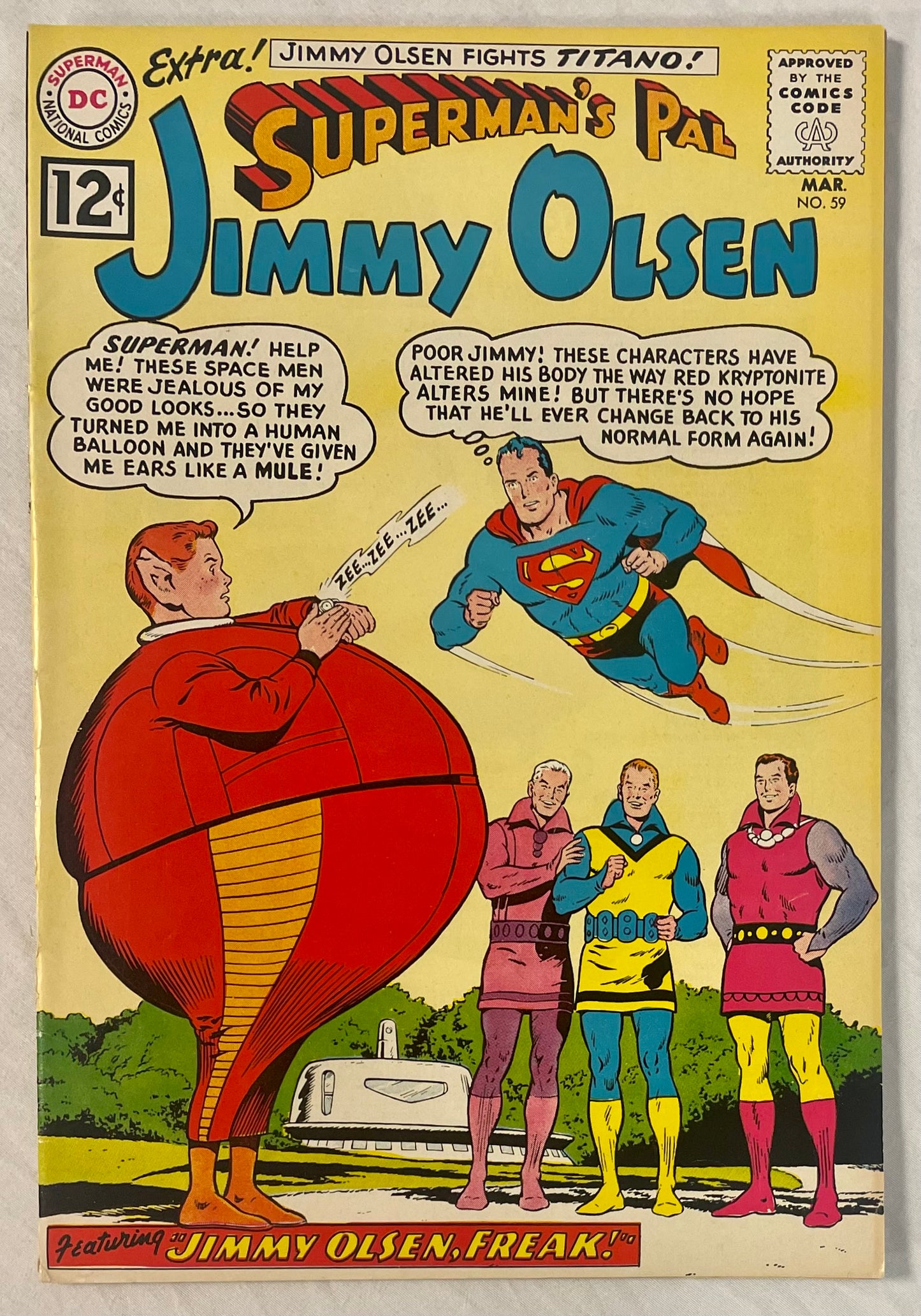 DC Comics Superman's Pal Jimmy Olsen No. 59
