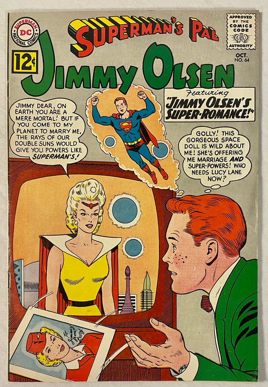 DC Comics Superman's Pal Jimmy Olsen No. 64