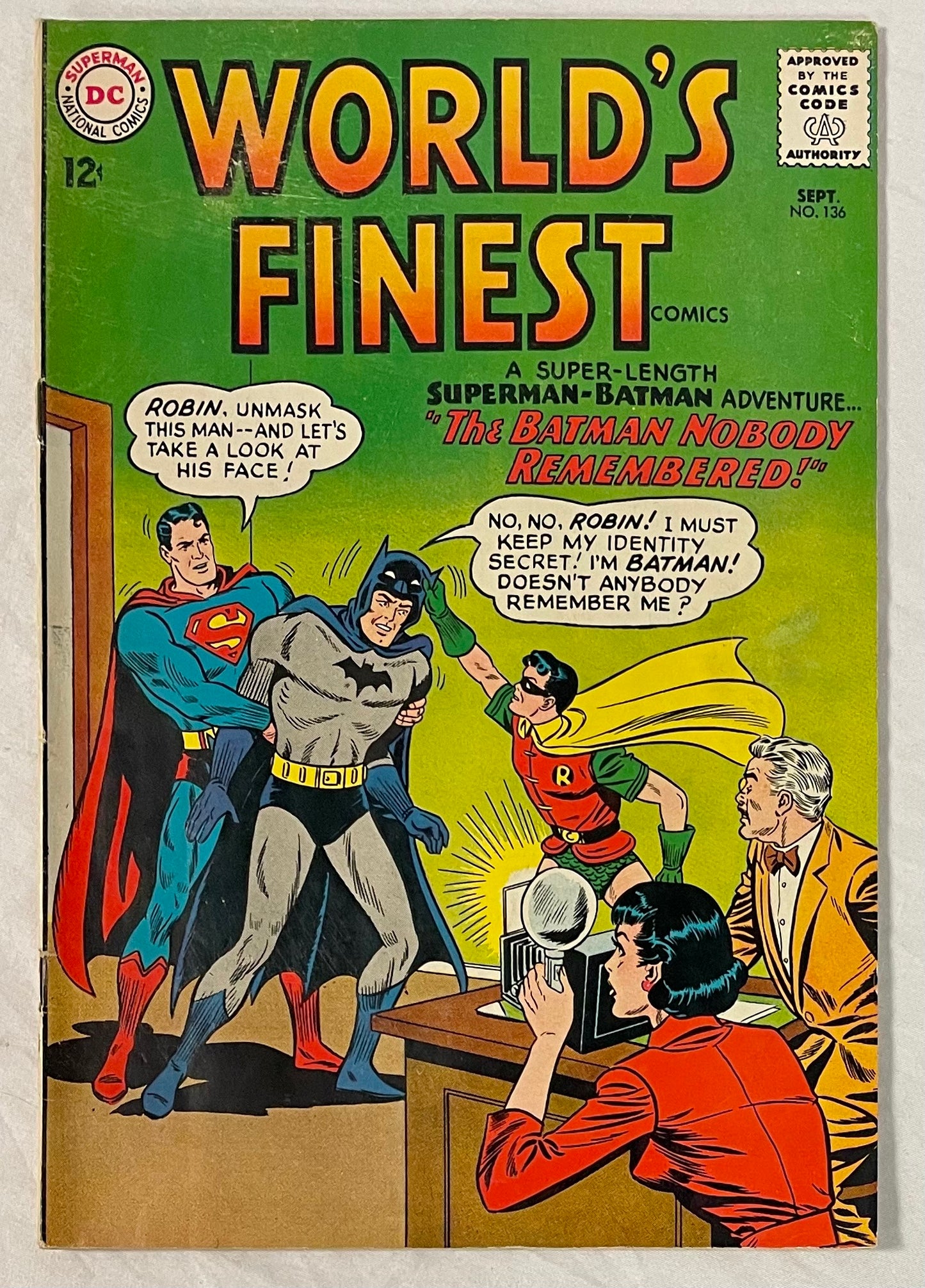 DC Comics World's Finest No. 136
