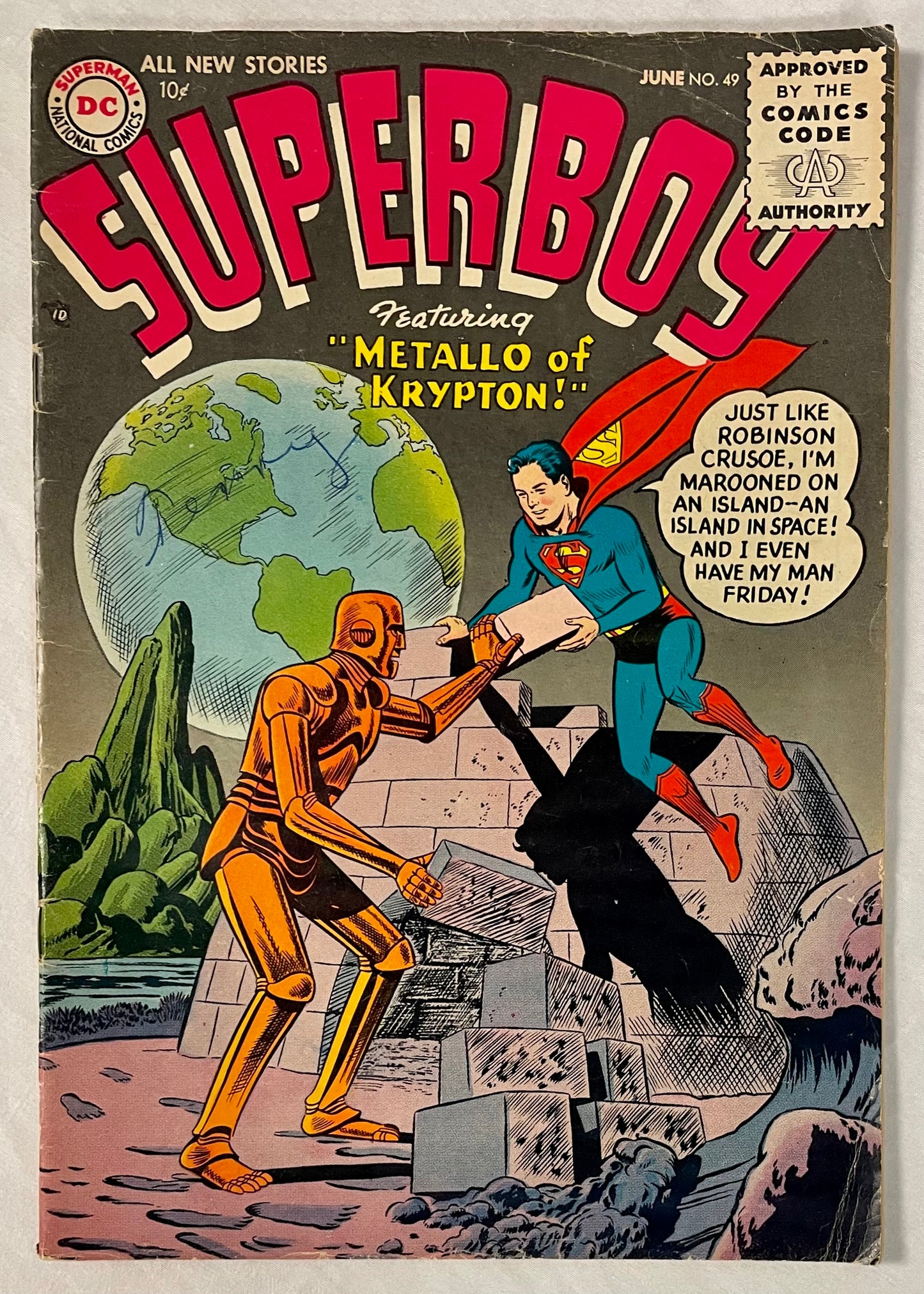 DC Comics Superboy No. 49