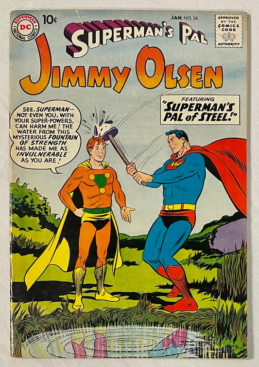 DC Comics Superman's Pal Jimmy Olsen No. 34
