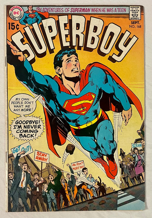 DC Comics Superboy No. 168