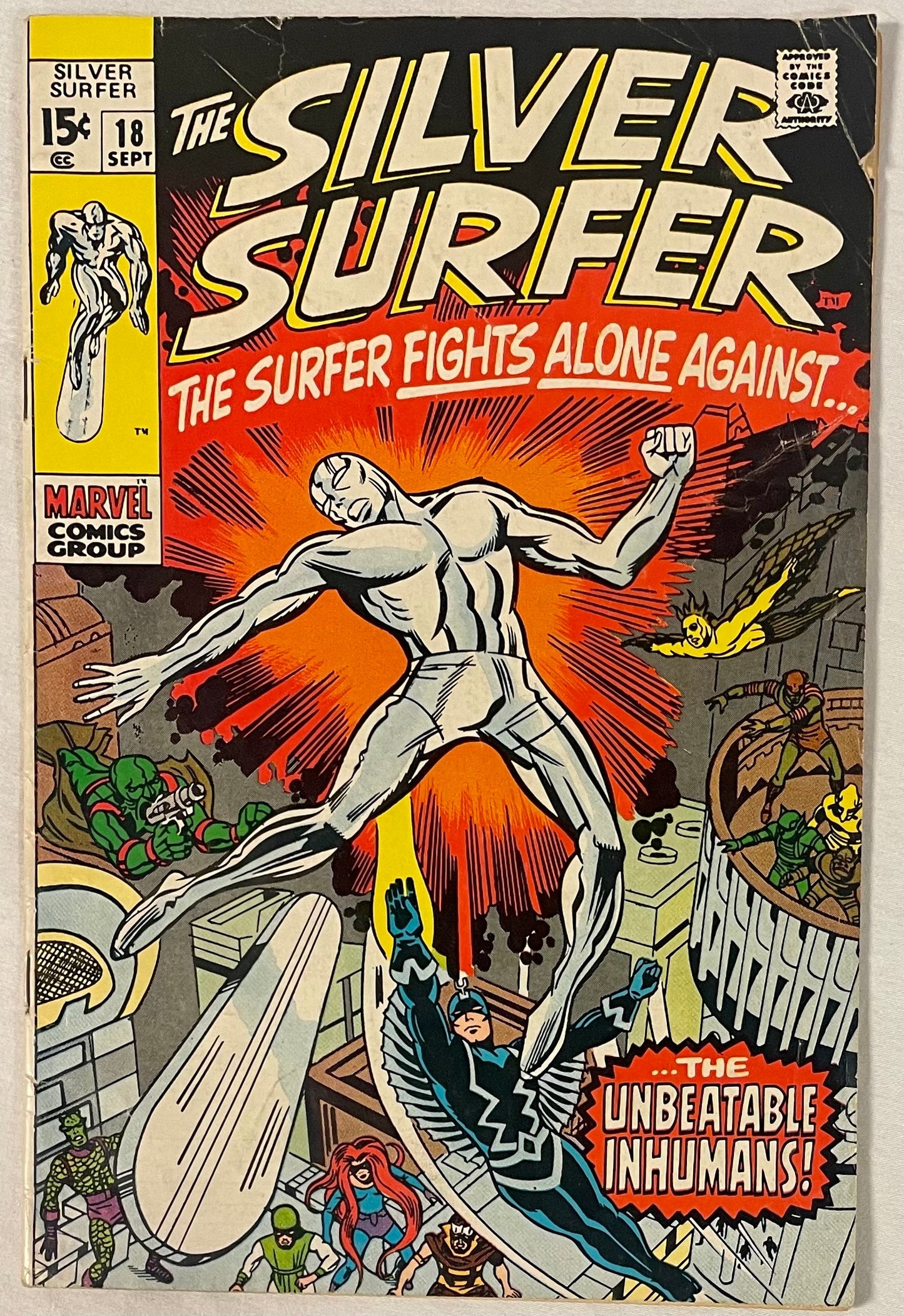 Marvel Comics The Silver Surfer #18