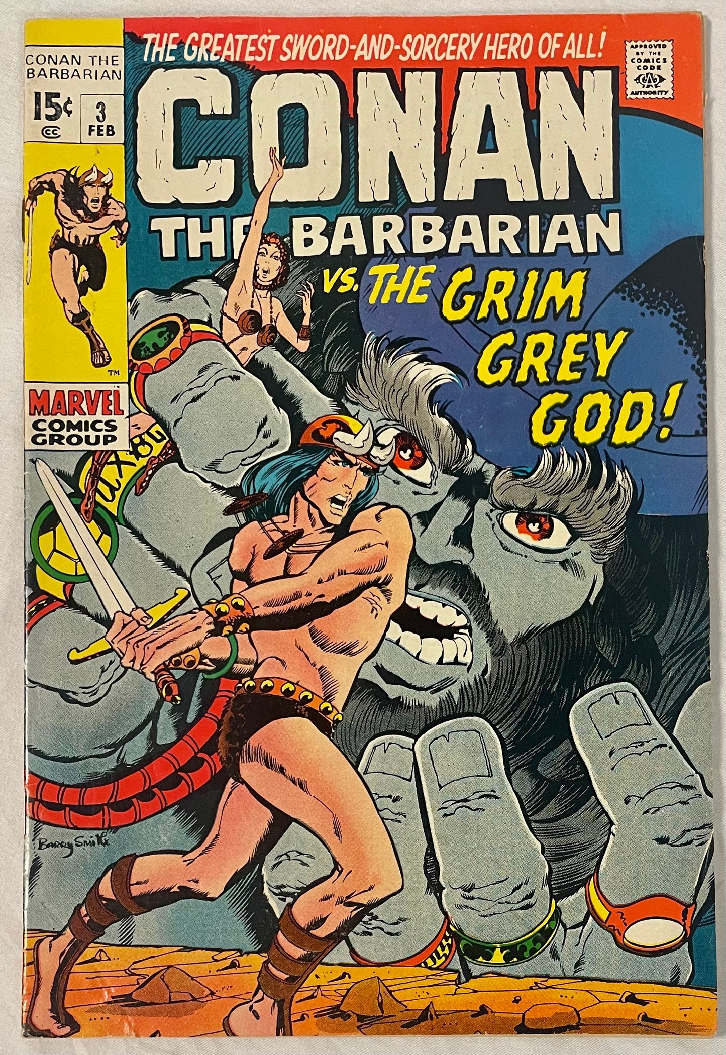 Marvel Comics Conan The Barbarian #3