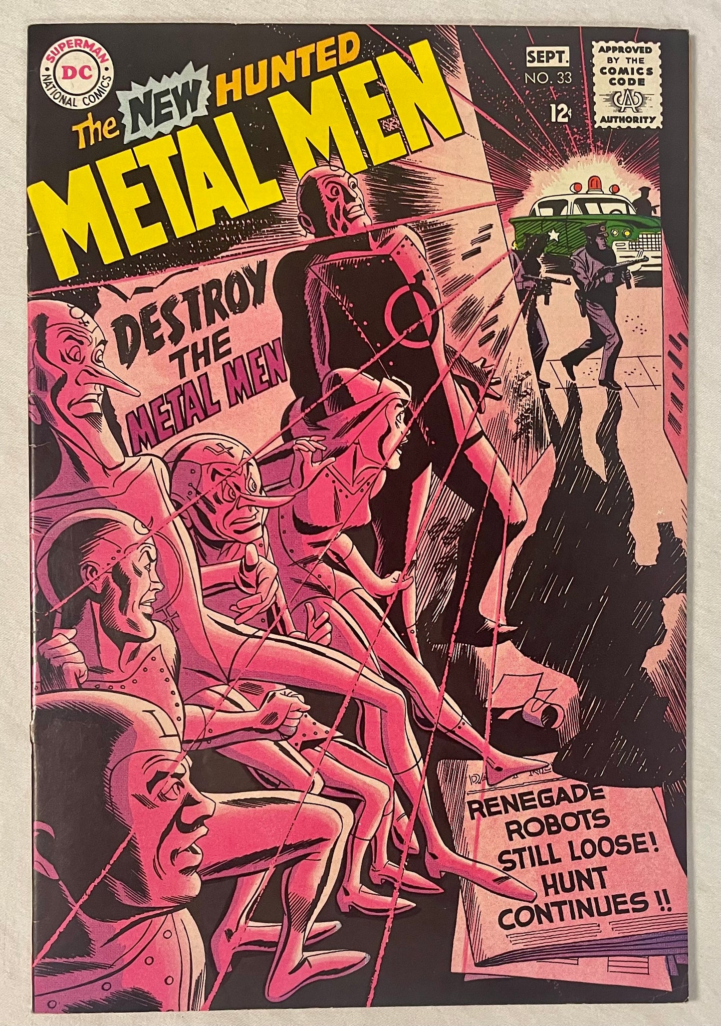 DC Comics Metal Men No. 33