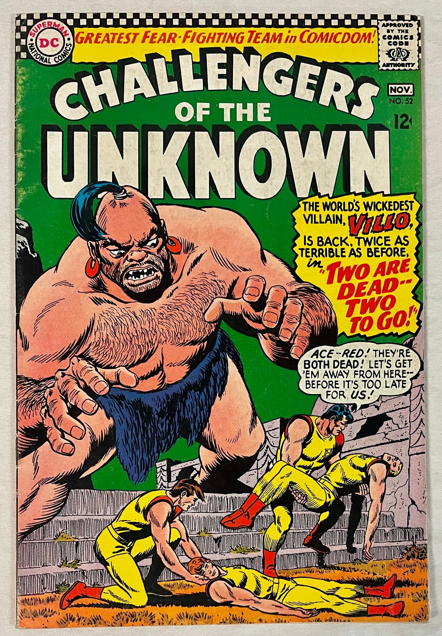 DC Comics Challengers of The Unknown No. 52