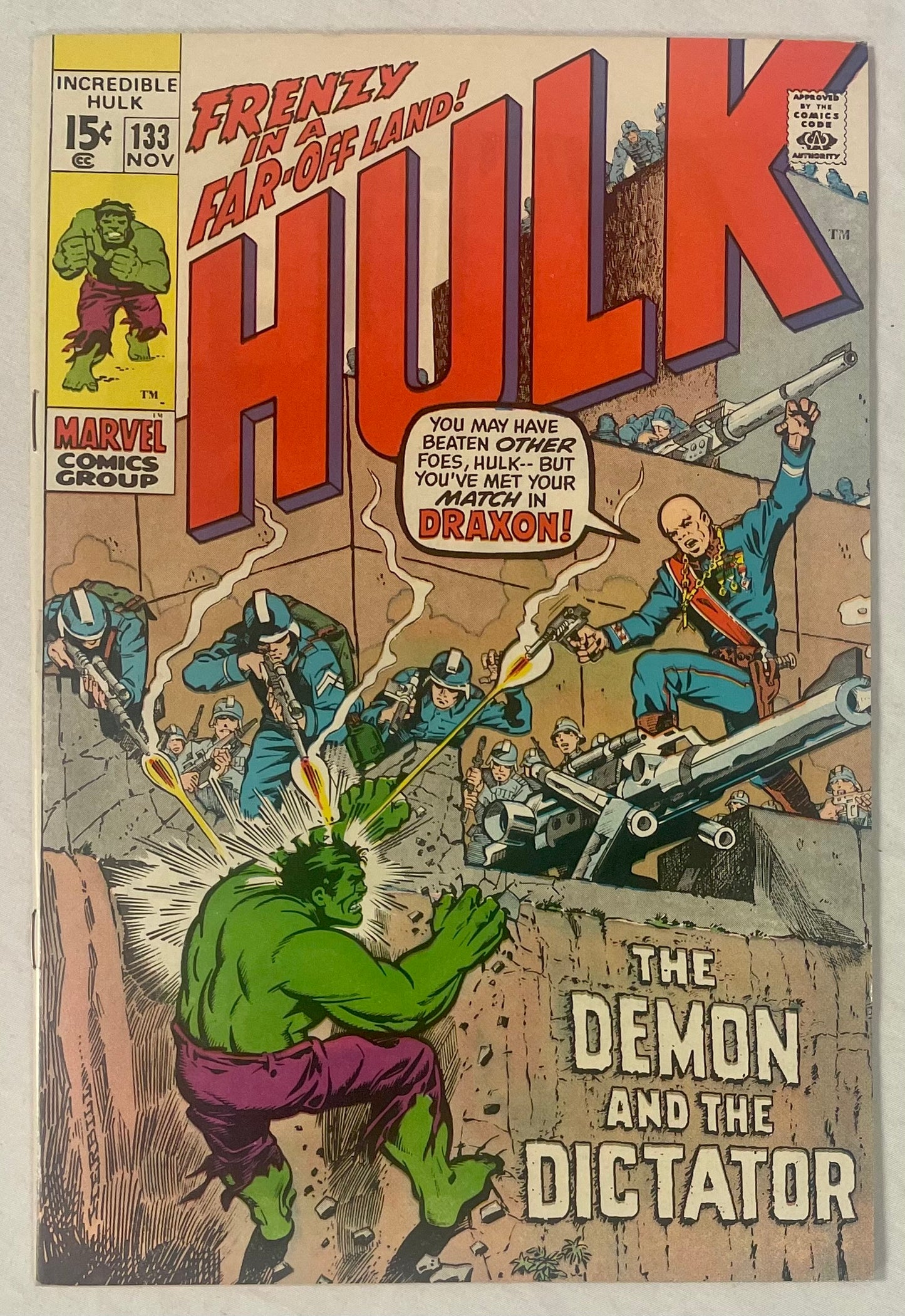 Marvel Comics The Incredible Hulk #133