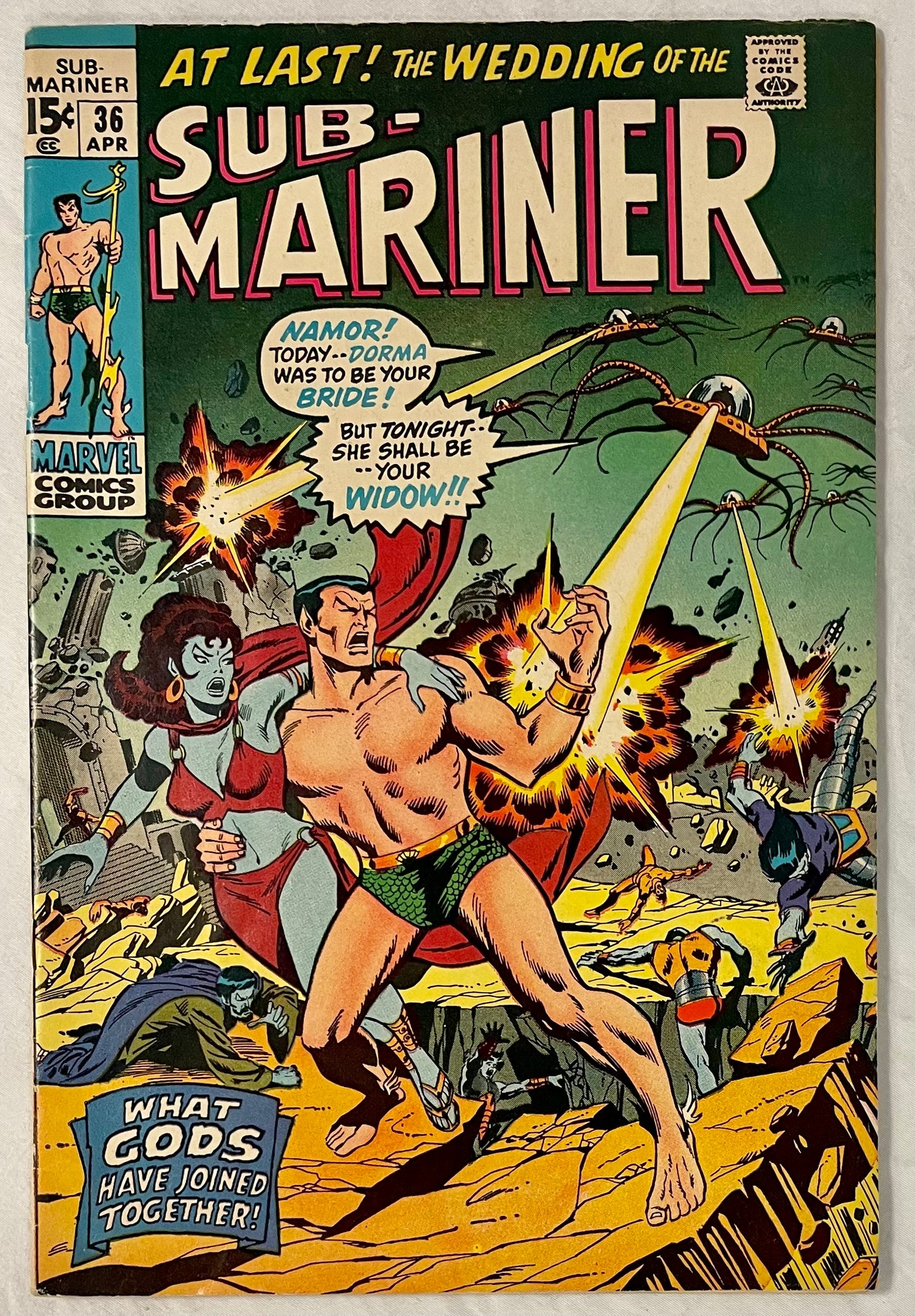 Marvel Comics Sub-Mariner #36
