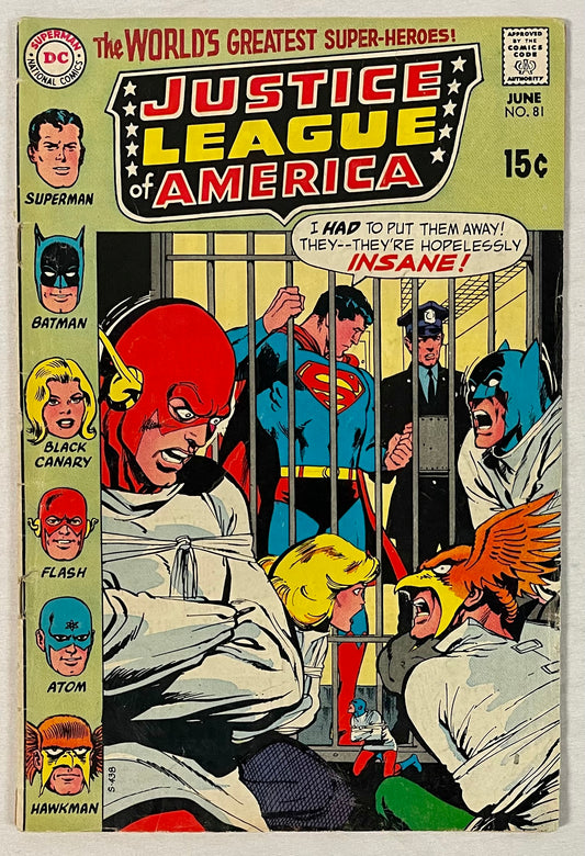 DC Comics Justice League of America No. 81